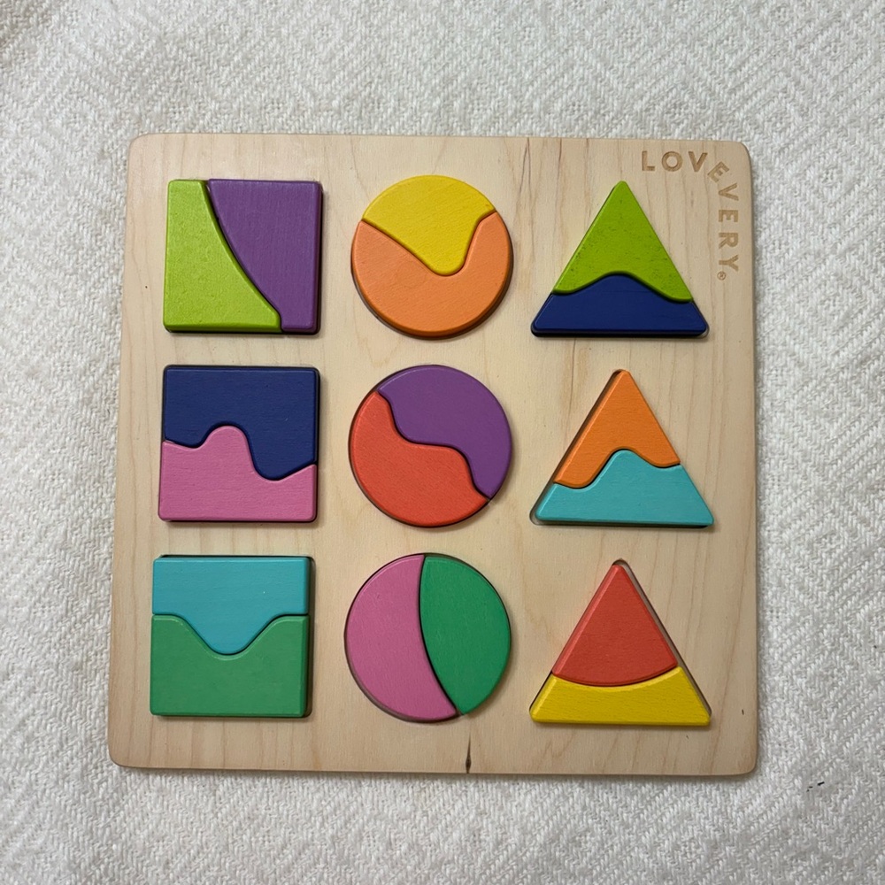 Lovevery Land And Sky Two-Part Puzzle Board - Picture 1 of 11